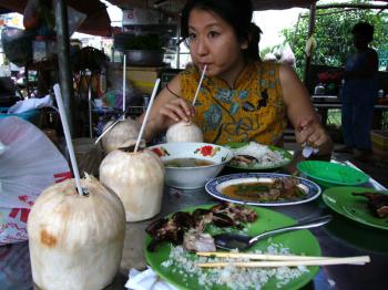 Coconut juice doesn’t get any fresher