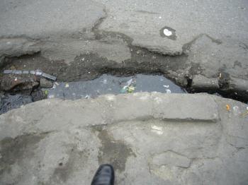 Mmmm…open gutter